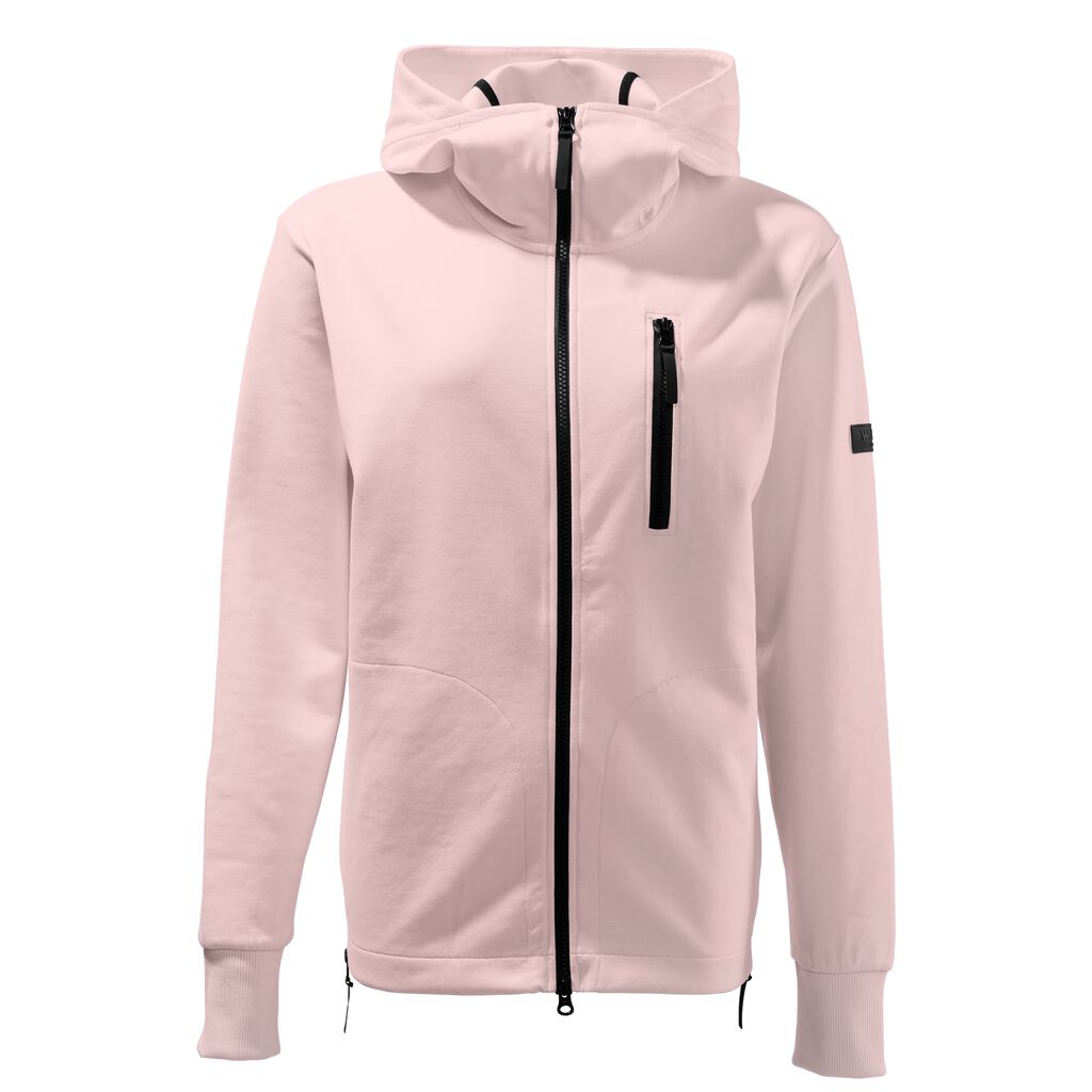 Jack Wolfskin TABLE BAY HOODED Női Fleece Kabát Rózsaszín - RPYMUN-680